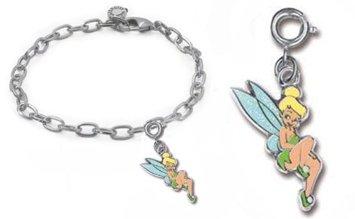 Cheap Girls Jewelry CHARM IT! Disney Tinkerbell Charm & Starter Bracelet Set For Sale