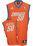 Charlotte Bobcats Emeka Okafor Replica Adult Team Color Jersey, Size= XX-Large
