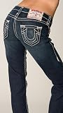 True Religion - True Religion Johnny Super T White Stitched