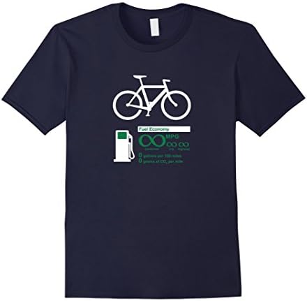 Men's Fuel Economy MPG CIty Highways T-Shirt Small Navy