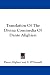 Translation Of The Divina Commedia Of Dante Alighieri