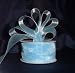 Sheer Organza Ribbon Mono Edge - 1.5" - 25 Yards (75 FT) - Baby Blue