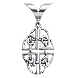 Sterling Silver V-Slider Celtic Pendant