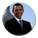 President Barack Obama round mouse pad
