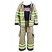 Personalized Firefighter Toddler Full TAN 3-Piece Outfit (3T)