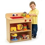 Value Line Toddler Kitchen (Natural) (28.5"H x 24"W x 12"D)