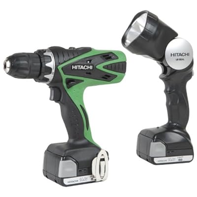 Factory-Reconditioned: Hitachi DS14DSFL 14.4-Volts Lithium-Ion 1.5 Amp Cordless Drill Driver