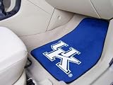 UK Script Car Mats 2 Piece universal fit Car Floor Mat (Rug) - Kentucky Wildcats