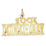 14K Gold International Pendant 1.4 - Gram(s)