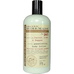 Greenscape Organic Carrot Lime and Pepper Body Lotion 500 ml or 17 fl oz