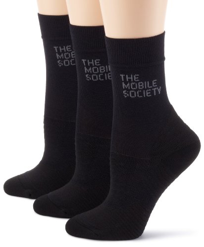 The Mobile Society Damen Funktionssocken universal lite, schwarz, 38-40