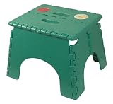 B&R Plastics 101-6G-GREEN EZ Foldz Step Stool