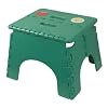 B&R Plastics 101-6G-GREEN EZ Foldz Step Stool