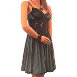 IMAGE OF Empire Waist Beaded Cocktail Dress (Medium, Blue)