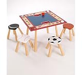 Product details for All-Star Sports Table and 4-Stool Set