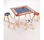 All-Star Sports Table and 4-Stool Set