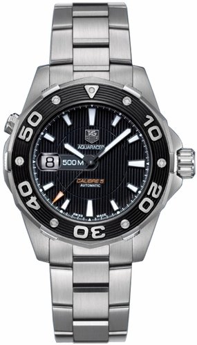 TAG Heuer Men s WAJ2110.BA0870 Aquaracer Automatic 500M Calibre 5 Watch