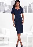 Apparel : Short Sleeve Skirt Suit