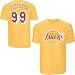 NBAPI Los Angeles Lakers Retro Fletcher Player T-Shirt