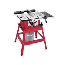Skil 3400-15 15 Amp 10-Inch Table Saw with Stand and Dust Collection