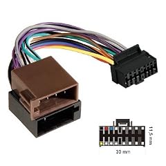 JVC Autoradio Kabel Radio Adapter Stecker DIN ISO 16 Pin