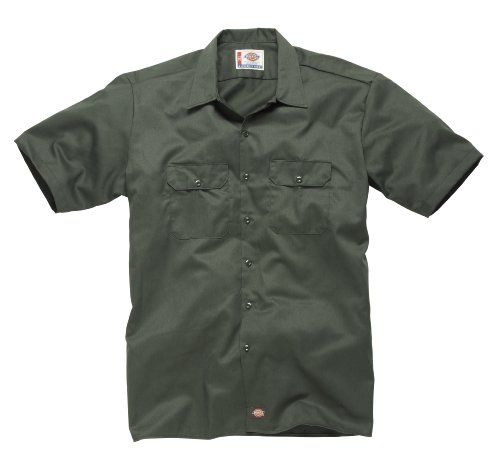 Dickies Herren Work Shirt Short Sleeved, olive green / olivgr&uuml;n, Small, 1574 Preisvergleich