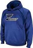 St. Louis Blues Center Ice Performance Hooded Sweatshirt by Reebok (L=44)