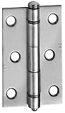 Stanley 210313 – 3″x11-5/16″ Clear Coated Aluminum(AL) Screen Door Hinge