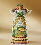 Jim Shore Irish Angel Holding Shamrocks