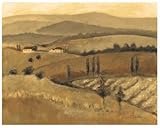 Golden Tuscany Afternoon II PREMIUM GRADE Rolled CANVAS Art Print Kris Taylor 19x13