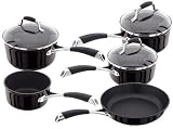Stellar Induction Black 5 Piece Cookware Set  from Stellar