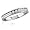 10K White Gold Ladies Channel Set Diamond Anniversary Ring (1/4cttw. Sizes 5-7 1/2)