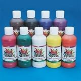 8 - Oz. Color Splash ! Washable Tempera Paint ( Pack of 9 ) - B000GPNLL4