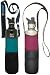 Recycled Plastic (PET) Reusable Water Bottle Sling - 2 Pack - (1 Blue, 1 Purple)