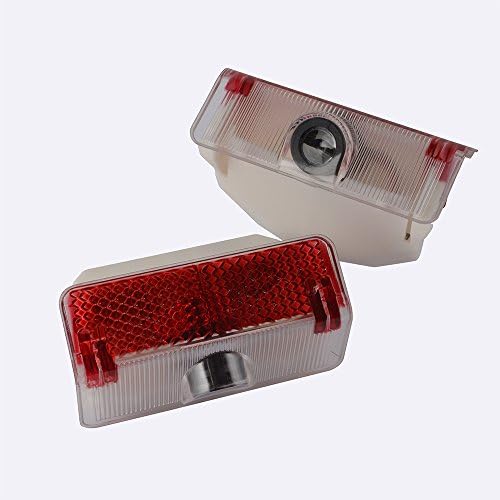 Ruicer New Car Door Laser Shadow Welcome Light Logo Light for Mercedes Benz GLK Pack of 2