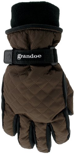Grandoe Women's Pillow Glove,Brown,Large