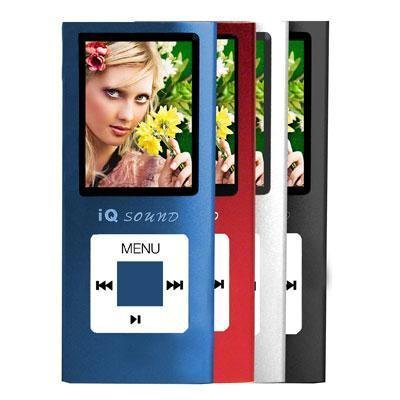 New Supersonic Iq-4700 4 Gb Red Flash Portable Media Player Photo Viewer Fm Tuner Voice Recorder