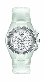 TechnoMarine Women's 109003 Cruise Mini Chronograph Steel Bezel White Watch