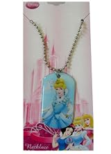 Disney Princess Cinderella Charm Necklace - Cinderella Necklace - Blue