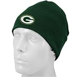 Reebok Green Bay Packers Green Basic Logo Youth Knit Beanie