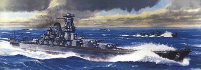 1/700 超弩級戦艦 武蔵 レイテ沖海戦時