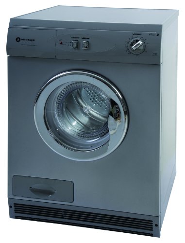 White Knight WK77AS Reverse Action Condenser Tumble Dryer in Silver