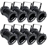 8x PAR 64 STAGE THEATRE CHURCH BULB LIGHTING PAR 64 CAN
