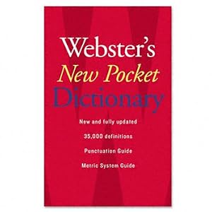 Houghton Mifflin 1019934 – Websters New Pocket Dictionary, Paperback, 336 Pages-HOU1019934