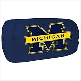 Michigan Wolverines Beaded Bolster Pillow