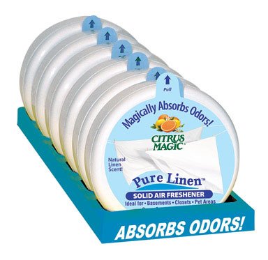 Solid Odor Absbr Pure Lin, 8 oz (pack of 6 )