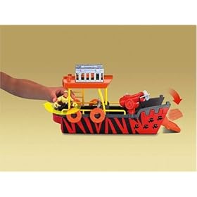 Imaginext Jungle Vehicle Adventures:Safari Boat Playset by Fisher-Price