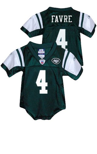 Brett Favre New York Jets Green 2008 Baby / Infant Jersey