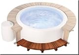 Aqua-Saar Holzeinstieg fuer Softub Legend Whirlpool
