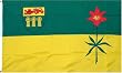 Canada "Saskatchewan" Flag - 3 foot by 5 foot Polyester (NEW)